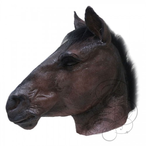 Latex Realistic Horse Mask Animal Overhead Party Mask